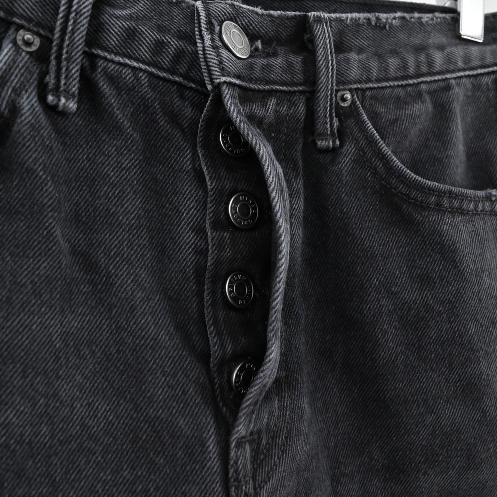 GRLFRND Womens Karolina Blackhearts Denim‎ Shorts Size 27 Cutoff High Rise Jean - Picture 9 of 14